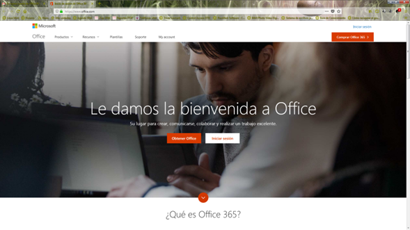 Uso del servicio Office 365